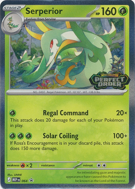 Mega Evolution Promo MEP064 Serperior、Pokemon、kayou
