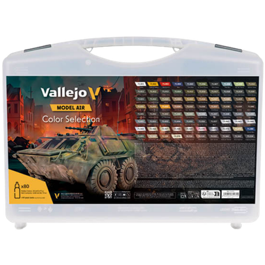 Acrylicos Vallejo: Model Air - Color Selection 18ml (80ct)、Acrylicos Vallejo, S.L.、kayou