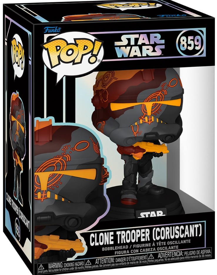Funko Clone Wars POP! Star Wars Clone Trooper #3 Vinyl Figure #859 Coruscant、ToyWiz、kayou