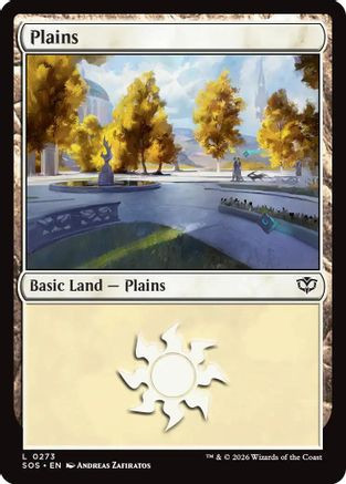 Plains (0273) (SOS-273) - Secrets of Strixhaven、Wizards of the Coast、kayou
