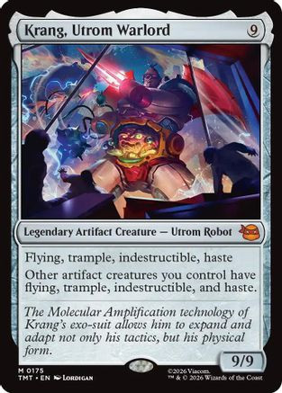 Krang, Utrom Warlord (TMT-175) - Teenage Mutant Ninja Turtles、Wizards of the Coast、kayou