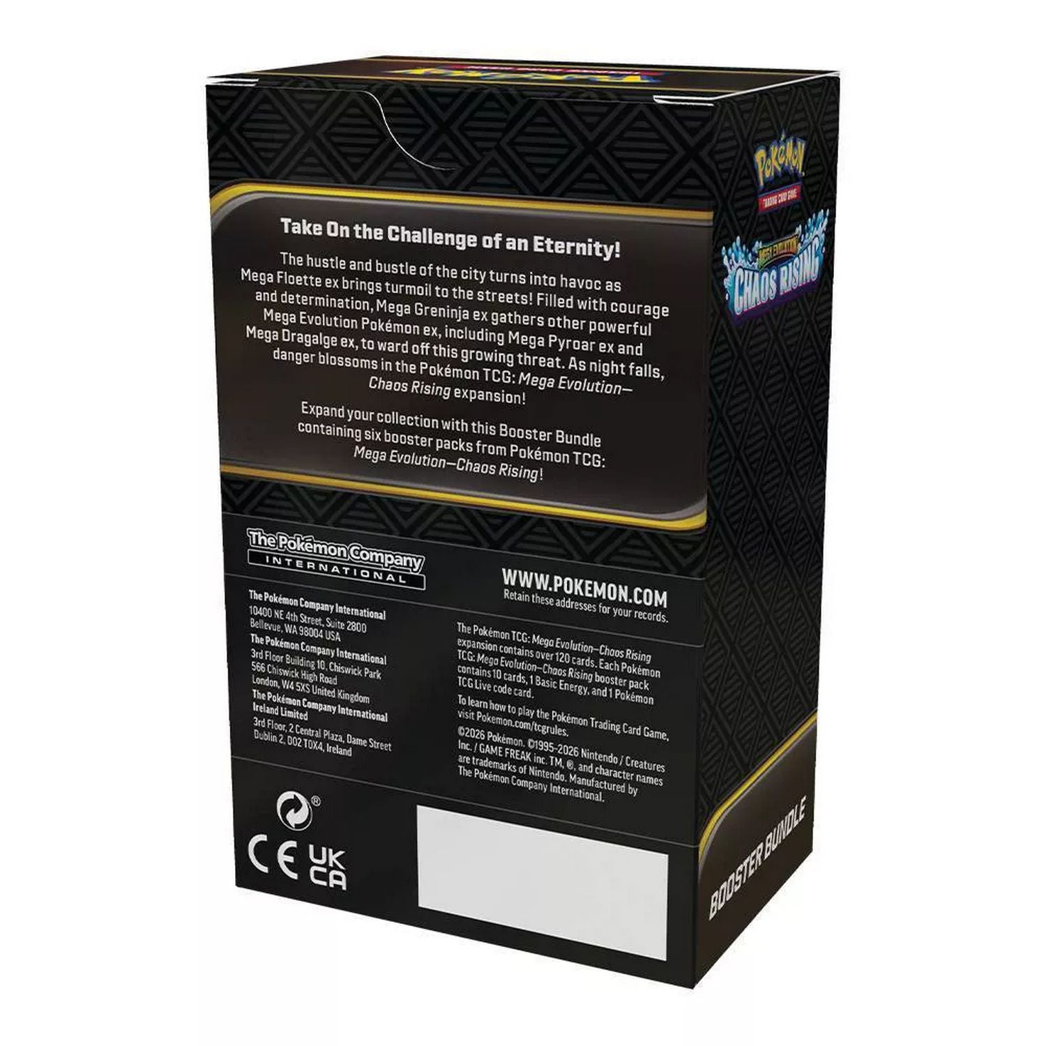Pokémon: Mega Evolution Chaos Rising Booster Bundle (ME04)、Pokemon、kayou