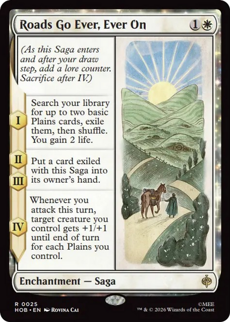 Roads Go Ever, Ever On (Foil) | The Hobbit、Magic: The Gathering、kayou