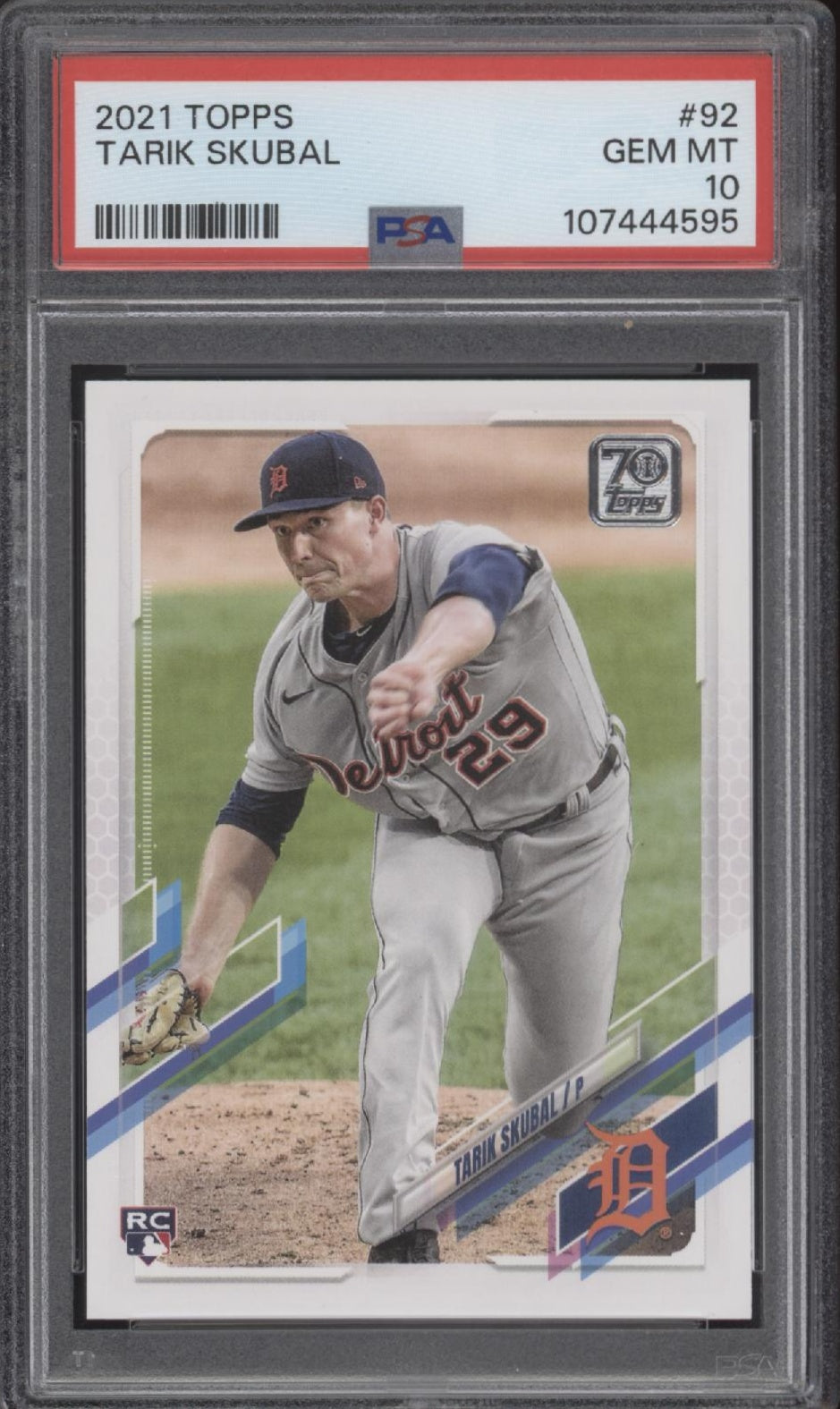 Tarik Skubal 2021 Topps Series 1 RC #92 PSA 10 #1、Collector Store LLC、kayou