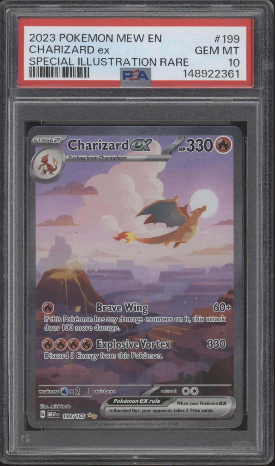 Charizard ex Pokemon 151 Special Illustration Rare #199 PSA 10 #1、Collector Store LLC Gaming、kayou