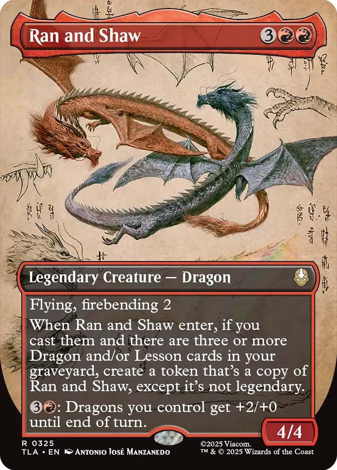 Ran and Shaw (TLA2-325)、Magic: The Gathering、kayou