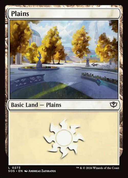 MtG Secrets of Strixhaven Common Plains #273、ToyWiz、kayou