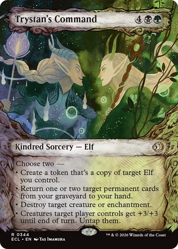 Trystan's Command (Fable Frame Foil) | Lorwyn Eclipsed、Magic: The Gathering、kayou