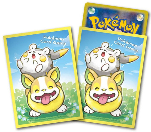 Pokemon Center Japan - Togedemaru & Yamper Play Sleeves (64)、Pokemon、kayou