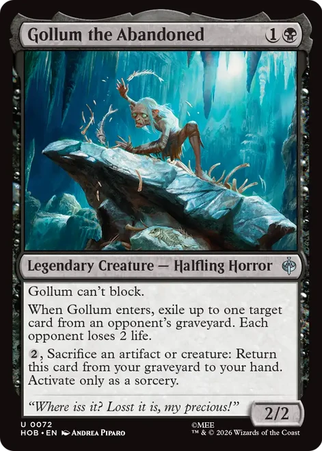 Gollum the Abandoned | The Hobbit、Magic: The Gathering、kayou