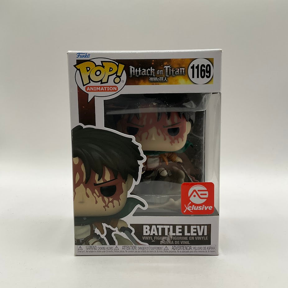 Battle Levi Funko Pop! Attack on Titan #1169 AE Exclusive、Funko、kayou