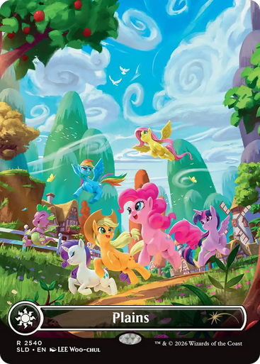 Plains (Secret Lair - My Little Pony: The Lands of Equestria) | Secret Lair Drops、Magic: The Gathering、kayou