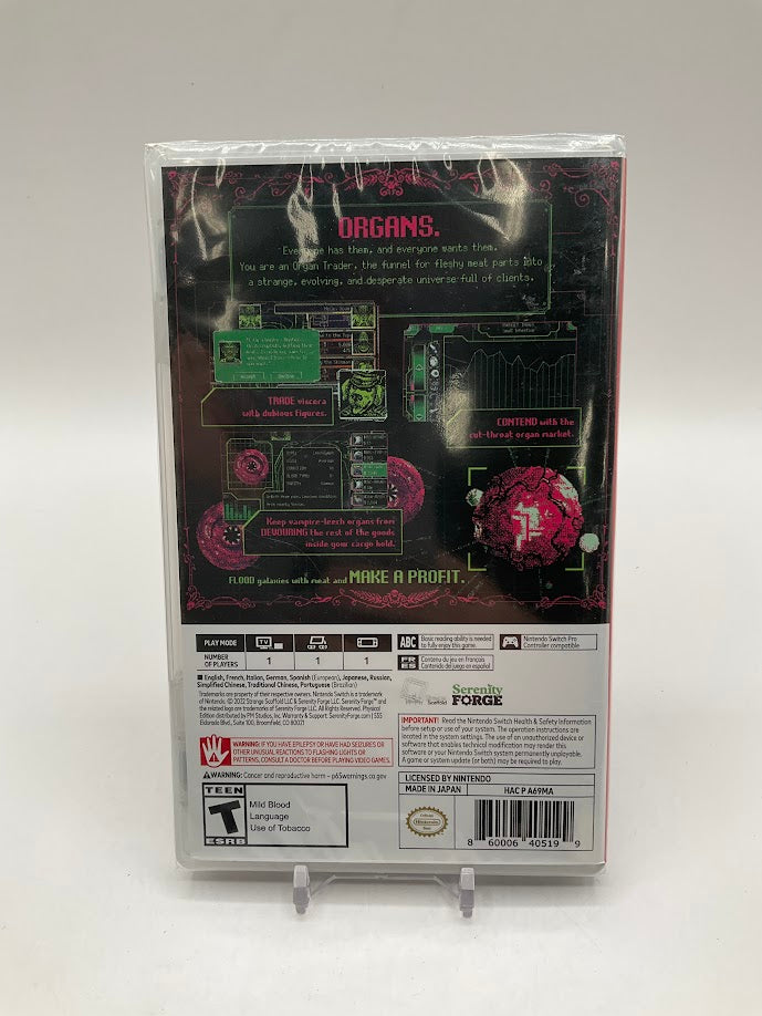 Space Warlord Organ Trading Simulator Nintendo Switch Sealed、Collector Store LLC - VG、kayou