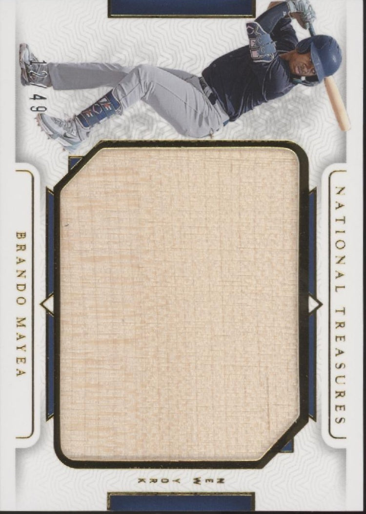 Brando Mayea 2024 Panini National Treasures Bat Relic 12/49 #PJL-BM、Collector Store LLC、kayou