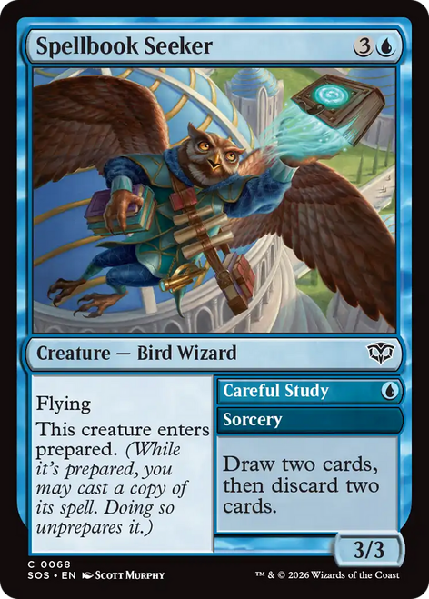 Spellbook Seeker // Careful Study | Secrets of Strixhaven、Magic: The Gathering、kayou
