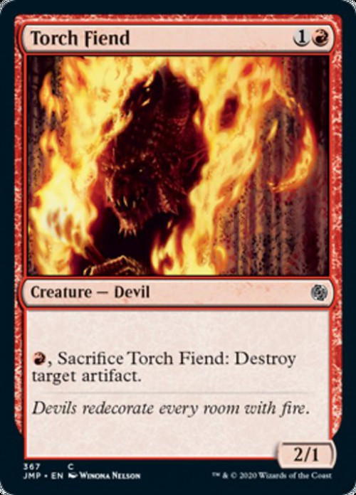 MtG Jumpstart Common Torch Fiend #367、ToyWiz、kayou