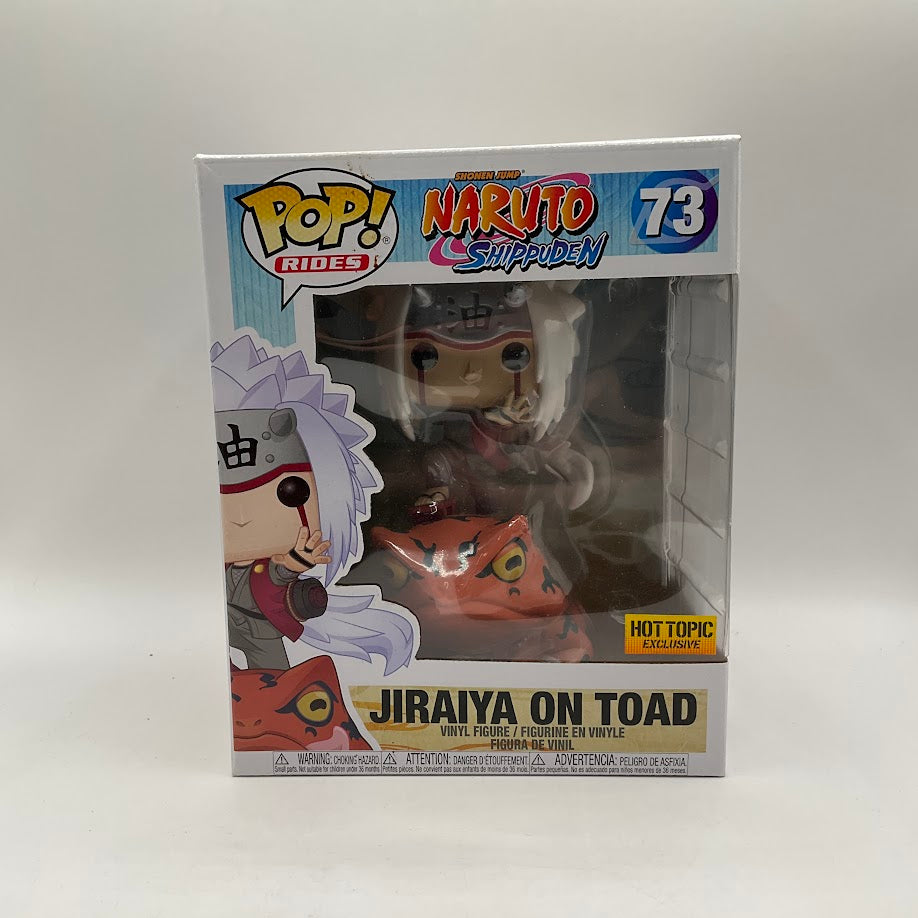 Jiraiya on Toad Funko Pop! Naruto Shippuden #73 Hot Topic、Funko、kayou