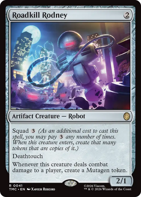 Roadkill Rodney (Surge Foil) | Teenage Mutant Ninja Turtles Eternal、Magic: The Gathering、kayou