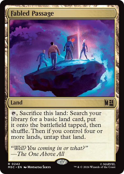 Fabled Passage (Surge Foil) | Marvel Super Heroes Commander、Magic: The Gathering、kayou