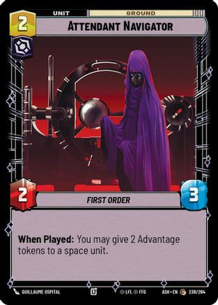 Attendant Navigator (238/264) - Ashes of the Empire、Fantasy Flight Games、kayou