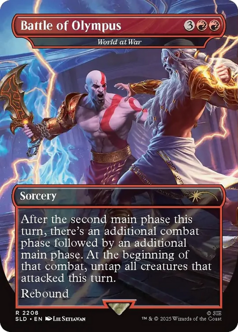 World at War Battle of Olympus (Secret Lair - God of War: Greek) | Secret Lair Drops、Magic: The Gathering、kayou