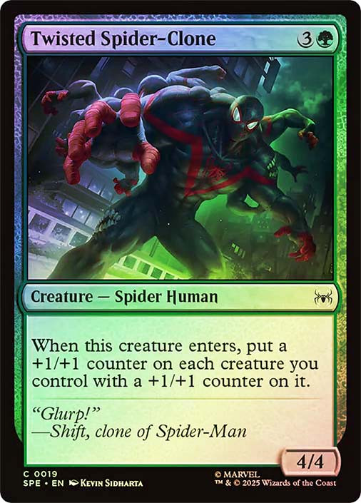 Twisted Spider-Clone、Magic: The Gathering、kayou