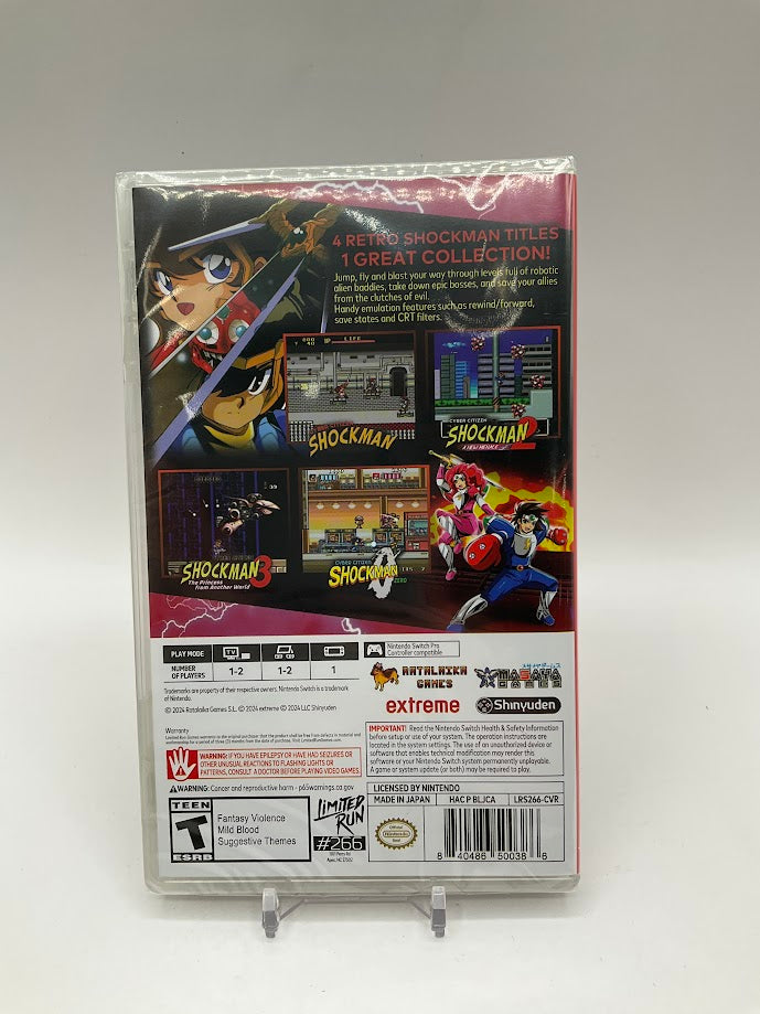 Cyber Citizen Shockman Collection Nintendo Switch Sealed #2、Collector Store LLC - VG、kayou