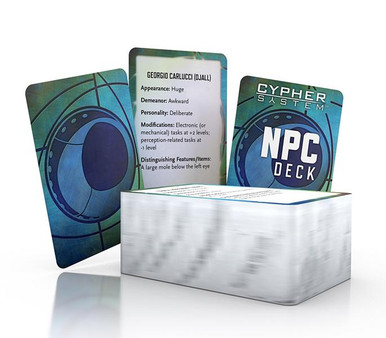 Cypher System: NPC Deck、Monte Cook Games、kayou