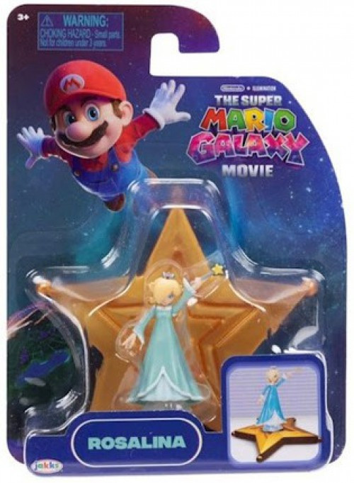 Super Mario Galaxy Movie Rosalina 1.5-Inch Mini Figure、ToyWiz、kayou