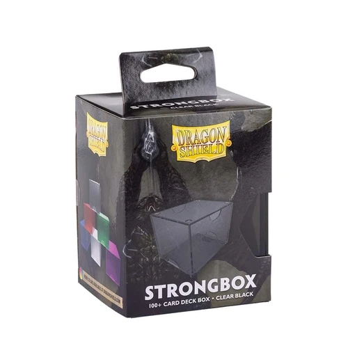 Dragon Shield Strongbox - Clear Black、Dragon Shield、kayou