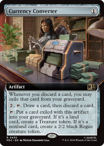 Currency Converter (Extended Art) | Marvel Super Heroes Commander、Magic: The Gathering、kayou