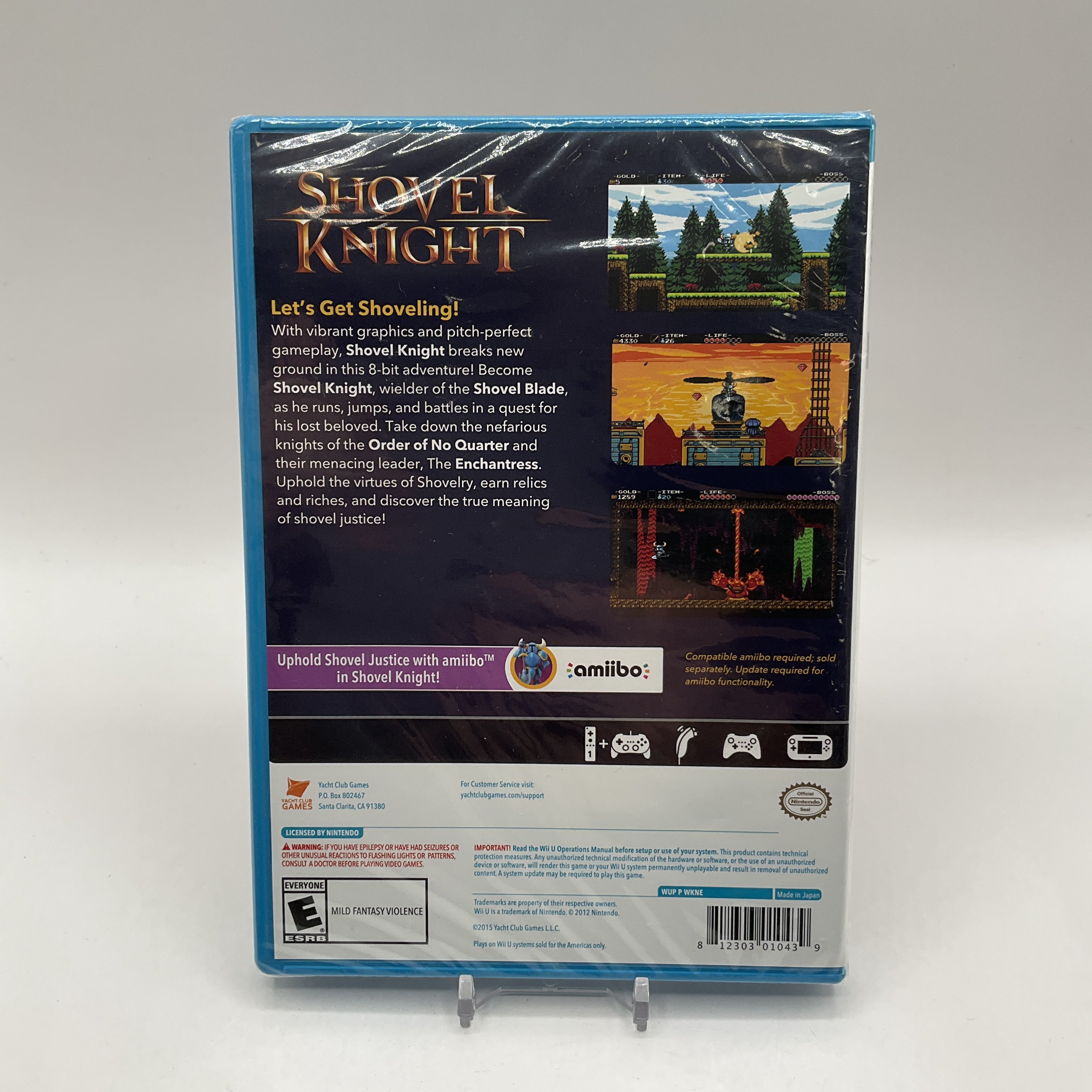 Shovel Knight Wii U Sealed、Collector Store LLC - VG、kayou