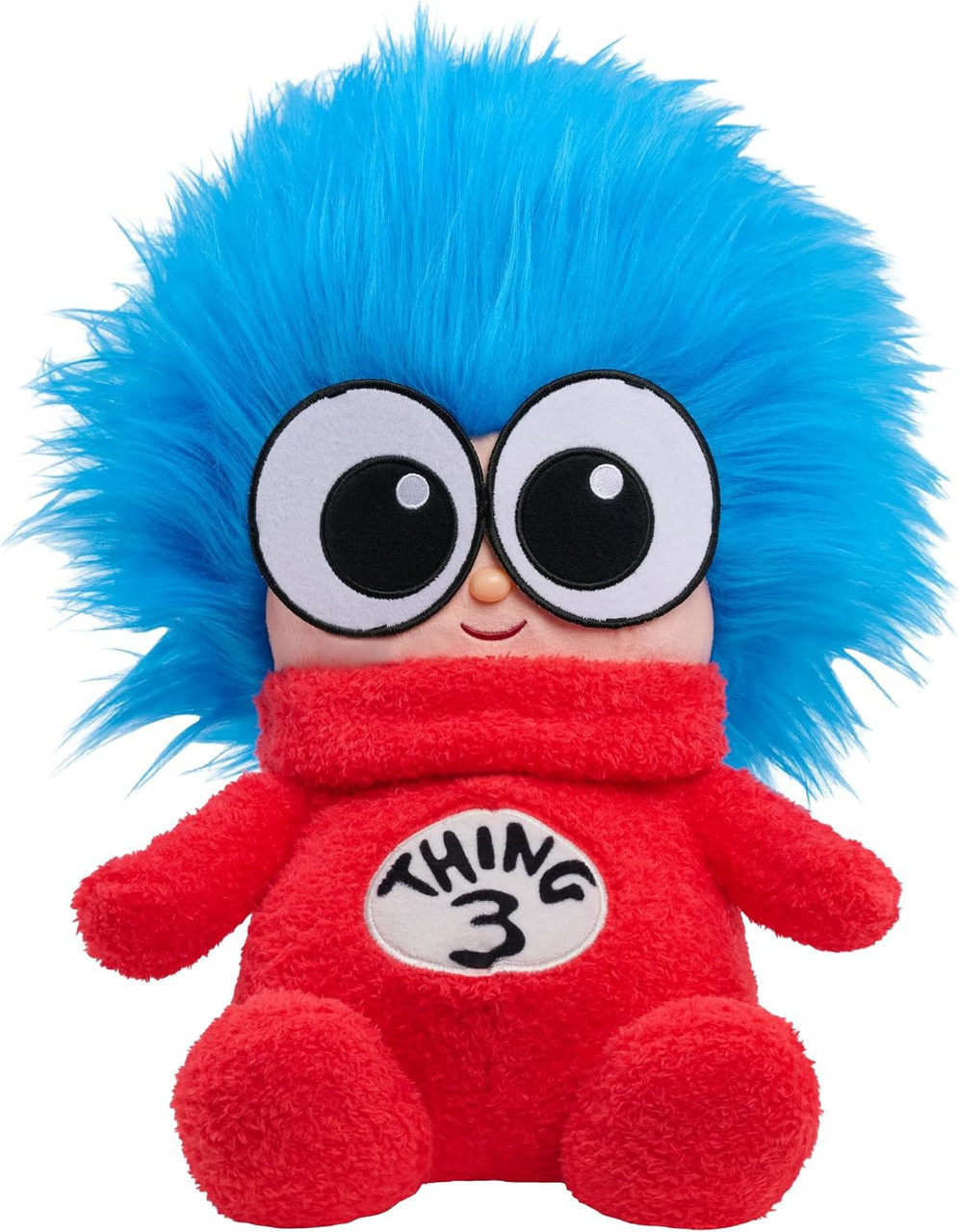 Dr. Seuss The Cat in the Hat Comfeez Thing 3 12-Inch Weighted Plush、ToyWiz、kayou