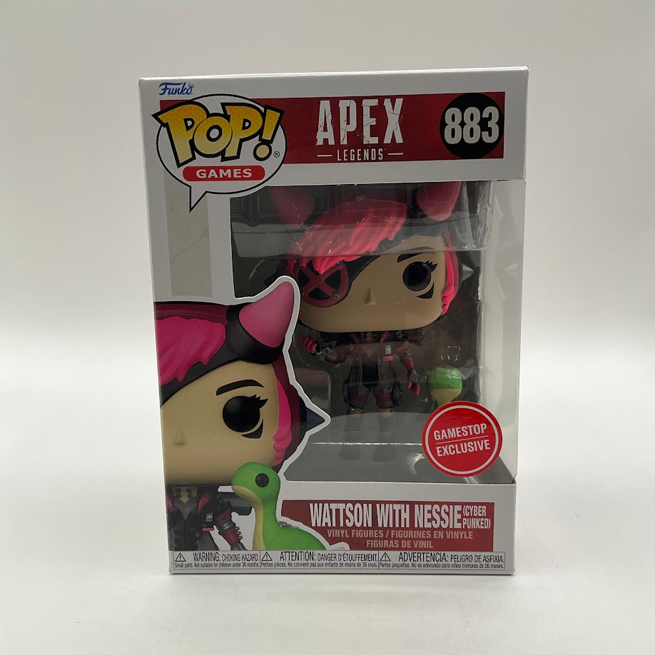 Wattson with Nessie (Cyber Punked) Funko Pop! Apex Legends #883 GameStop、Funko、kayou