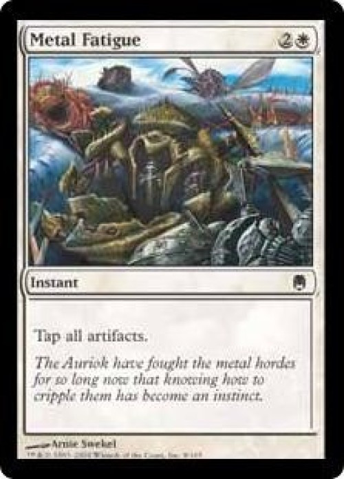 MtG Darksteel Common Metal Fatigue #8 Lightly Played、ToyWiz、kayou