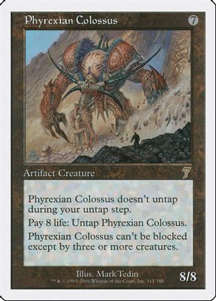Phyrexian Colossus (7ED-311) - 7th Edition Foil、Wizards of the Coast、kayou