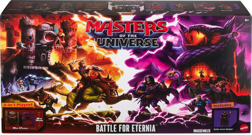 Masters of the Universe 2026 Movie Battle for Eternia Playset Snake Mountain & Castle Grayskull、ToyWiz、kayou