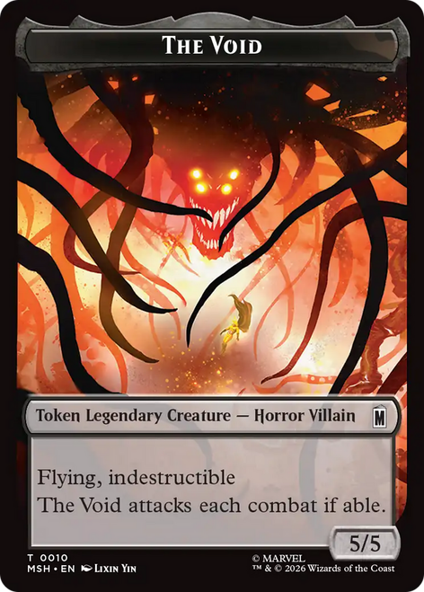 Marvel Super Heroes - The Void Token | Marvel Super Heroes、Magic: The Gathering、kayou