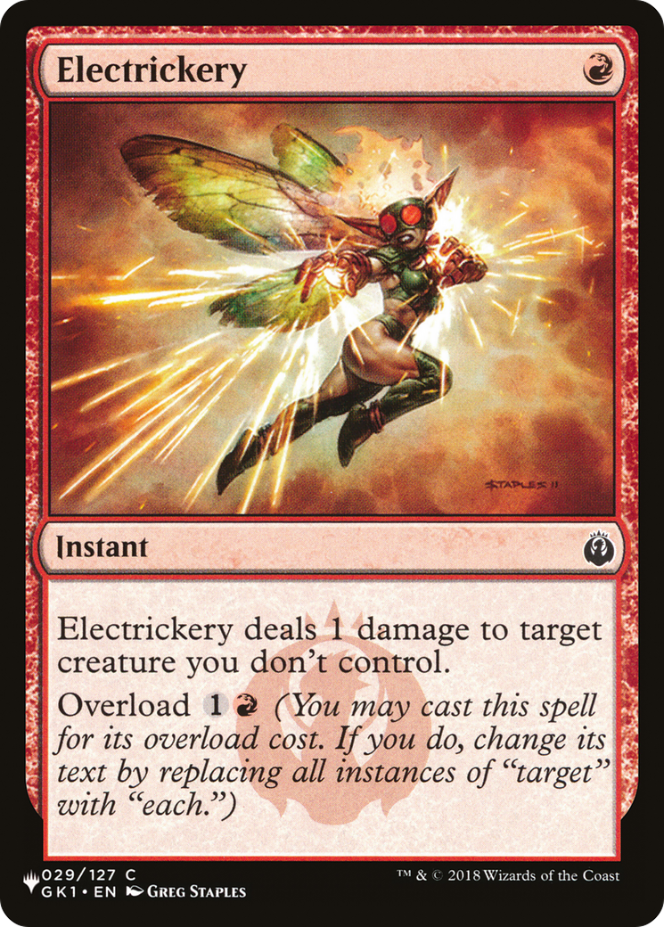 Electrickery (LIST-029/127) - The List、Wizards of the Coast、kayou