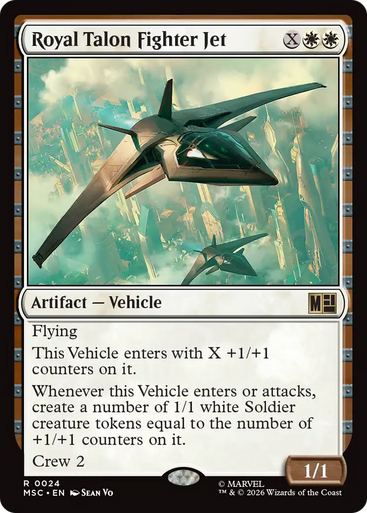 Royal Talon Fighter Jet (Surge Foil) | Marvel Super Heroes Commander、Magic: The Gathering、kayou
