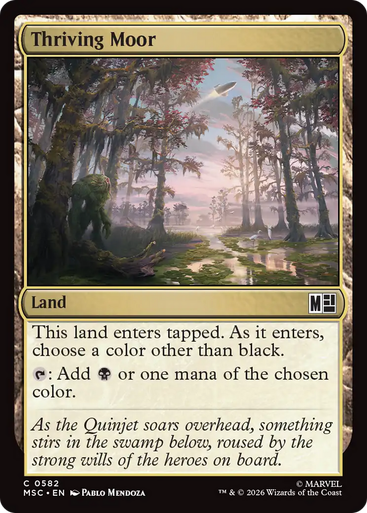 Thriving Moor (Foil) | Marvel Super Heroes Commander、Magic: The Gathering、kayou