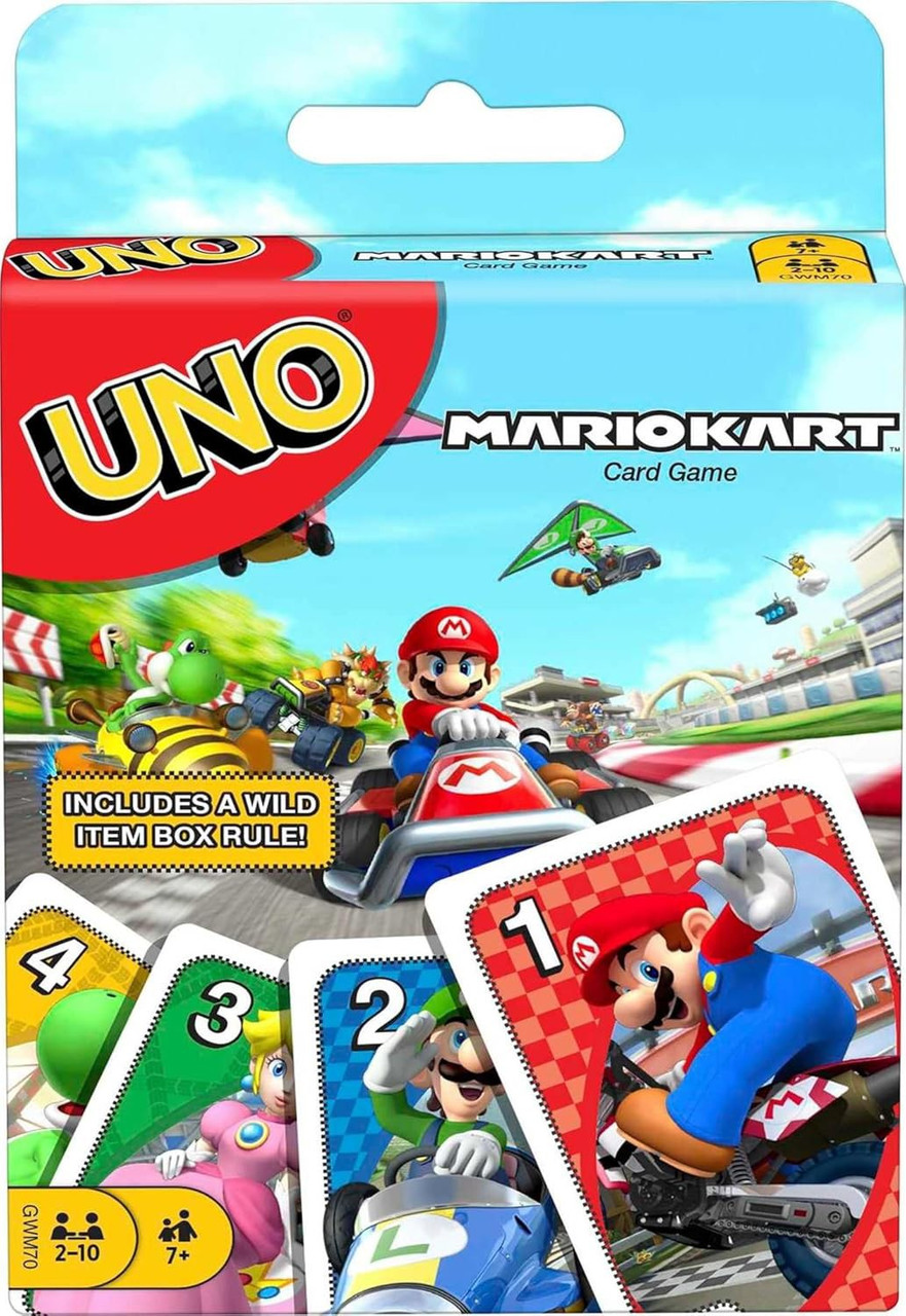 Mario Kart Nintendo UNO Card Game、ToyWiz、kayou