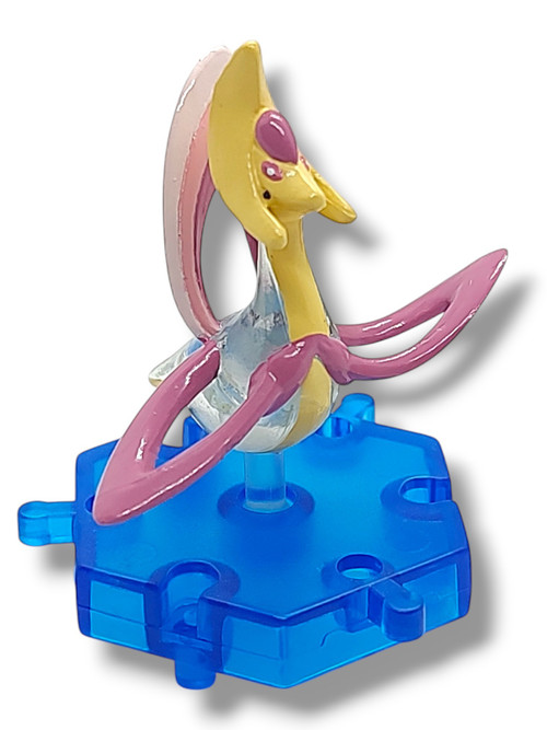 Pokemon Japanese Connecting Figures Cresselia 1-Inch PVC FIgure Translucent Loose、ToyWiz、kayou