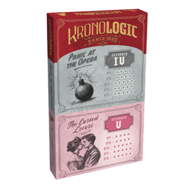 Kronologic: Paris 1920 - Panic at the Opera / The Cursed Lovers Expansions、HACHETTE BOARDGAMES USA、kayou