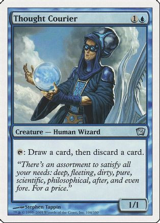 Thought Courier (9ED-104) - 9th Edition Foil、Wizards of the Coast、kayou