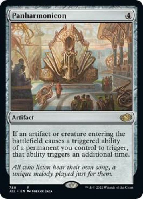 MtG Trading Card Game Jumpstart 2022 Rare Panharmonicon #788、ToyWiz、kayou