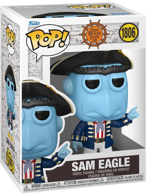 Funko The Muppets Treasure Island POP! Movies Sam Eagle Vinyl Figure #1806 (Pre-Order ships October)、ToyWiz、kayou