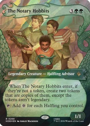 The Notary Hobbits (Showcase) (Surge Foil) (HOB-268) - The Hobbit Foil、Wizards of the Coast、kayou