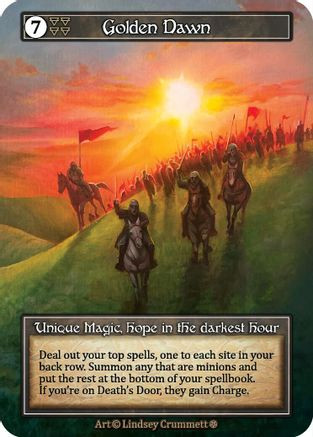 Golden Dawn (Foil) - Gothic Foil、Gothic、kayou