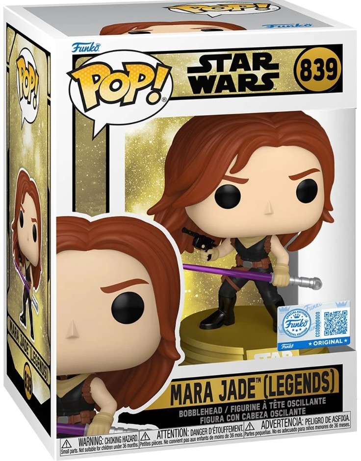 Funko Legends POP! Star Wars Mara Jade Vinyl Figure #839、ToyWiz、kayou